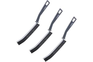 CHENRI 3 pièces Brosse de Nettoyage des Interstices, Brosse de Nettoyage Groove Gap, Brosse de Nettoyage pour Joint/carrelage, Brosse de Nettoyage de Cuisine, Brosses à Rainure Polyvalent pour Bain Cuisine