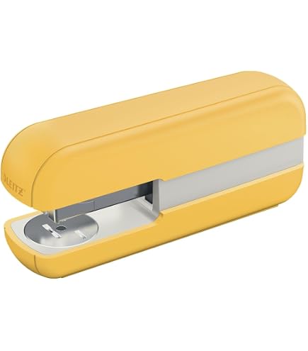 Porte-magazines Leitz Click & Store - A4 - Carton Jaune - Repliable - Bureau