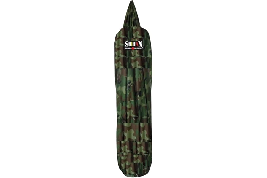 Boxing Punch Bag CAMO 5ft/6ft Bag Cover Shihan. Waterproof.24 icnh Diameter