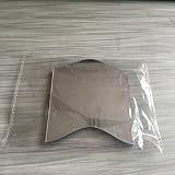 6pcs Silber Wellenmuster Dekor Kunst Abziehbild Spiegel Stil Wandaufkleber Kindzimmer - 8