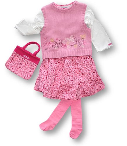 Vanilla Park Knitted Tank, Top, Skirt & Tights, Skirt sets, Girls, 18-24 months