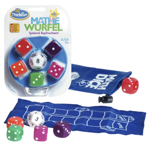 Preisvergleich Produktbild HCM Kinzel Thinkfun 11168 - Mathe Würfel Junior