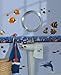 RoomMates Repositionable Childrens Wall Sticker Border - Under The Sea