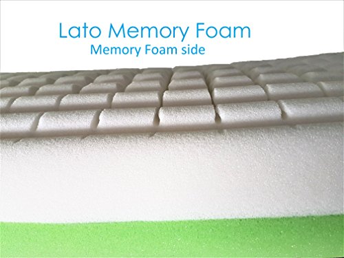 NEU Kissen, Kopfkissen VENIXSOFT Wolke, 70cm x 40cm x 13cm Dual-Use einer Seite Memory-Schaum und einer Seiten Olmosoff, mit atmungsaktivem Futter natürliche Viskose abnehmbar und waschbar, in Italien hergestellt, Made in Italy - 6