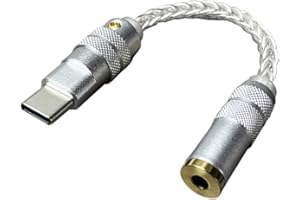 Xingsiyue Adapter USB Type-C USB C do 3.5MM Zakończone Gniazdo Słuchawkowe - USB Codec ALC5686, dla Smartfon Komputer, Obsługujący PCM 384kHz/32bit