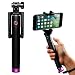 Produktbild Samsung Galaxy J5 Prime (2017) (5") - Bluetooth Selfie Sticks mit integriertem Fernauslöser (Pink) by i-Tronixs