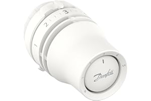 Danfoss Redia RA Click, Vanne thermostatique de radiateur avec soufflet thermostatique rempli de liquide et capteur intégré
