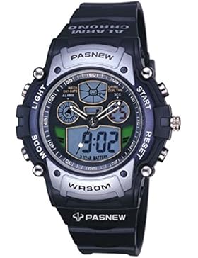 Student watch boy wasserdichte nachtlicht multifunktion elektronisches doppel-display-C