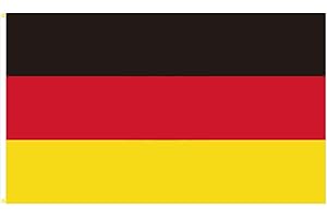 BGFint Deutschland Flagge Fahne 150x90cm Stoff 100g/qm