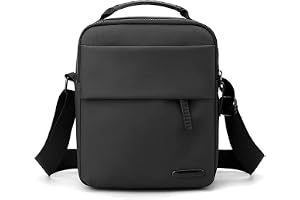 Skycare Sling Crossbody Bag Small Shoulder Backpack for Men Chest Bags Casual Daypack for Business Travel Cycling (Black)