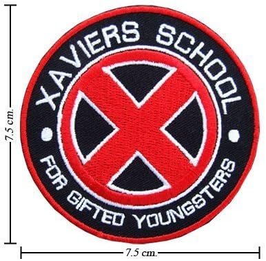 X-men Patch Xaviers School Logo I Iron on Patch by Divore