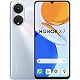 Honor X7 Smartphone Android 11, Storage, 6.47” FullView Screen with 90Hz Smooth Display, 2 Year Warranty, Titanium Silver, 4GB+128GB