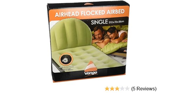 vango flocked airbed