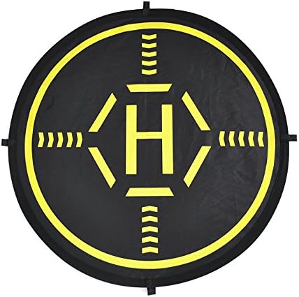 CS PRIORITY Parking Apron Fast Foldable Retractable Landing Pad 80CM with Reflective light for dji spark Phantom 3 se 4 pro DJI Mavic Pro