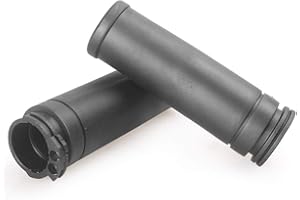 Three T Puños de manillar de motocicleta para Harley Davidson Sportster 883 XL883 2003, color negro