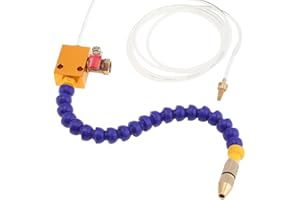 ChgImposs Mist Coolant Mist Lubrication System Unit, Metal Cutting Engraving Cooling Sprayer Machine with Air Pipe for CNC Lathe Milling Drill Machine