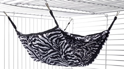Little Friends Giant Double Bunkbed Hammock, Zebra Print