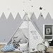 Produktbild Elfique Tipi INDIANERZELT DOPPELT Gepolsterter Decke und DREI Kissen