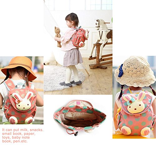 Comfysail Anti-lost Kids Wee Backpack - Cute Bunny Toddler Pink Backpack Best Gift for 1-3 years old Nursery Boys and Girls(small) reviews Comfysail Anti-lost Kids Wee Backpack - Cute Bunny Toddler Pink Backpack Best Gift for 1-3 years old Nursery Boys and Girls(small)