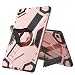 Produktbild Ntech Escort Armor hoesje met standaard & 2 Lagen Hybrid Shockproof Case Samsung Galaxy Tab A 10.1 (2019) - Rose Goud