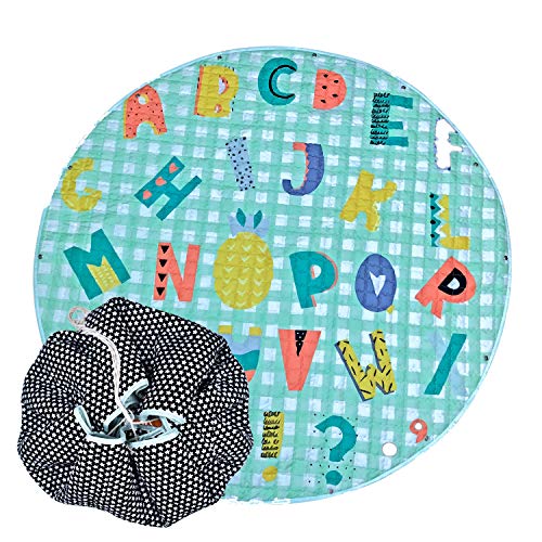 Nee & Wee Cotton Playmat cum Drawstring Toy Storage Bag