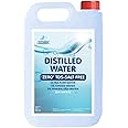 VITSZEE Distilled Water | H2O | Pure Di-Ionised Distilled Water For multipurpose uses Battery/Inverter, Autoclaving,Reagent water,Lab and Scientific Products (99.9% Pure (0 TDS) 5L DISTILLED WATER)