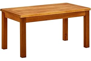 vidaXL Table de Jardin en Bois d'acacia Massif 70 x 40 x 36 cm