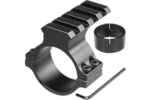 KEENZO Scope Barrel Mount Adattatore per Anello da 25,4 mm e 30 mm con guida Picatinny da 20 mm