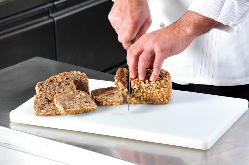 Kesper 30141 HACCP Schneidebrett Kunststoff Gastronorm 1/2, 32,5 x 26,5 x 1,5 cm, weiß - 2