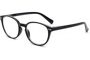 OKH Blaues Licht Blockierende Blaulichtfilter Brille für Herren Damen Unisex Computer Gaming Brille Anti Blendung Anti Augen Stamm Reduzieren Kopfschmerzen Rechteck Runde Brillen mit Federscharnieren