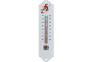 Velamp 20cm Metal Indoor/Outdoor Thermometer