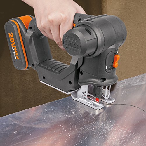 Worx 20 V Li-Ion Akku-Multisäge Axis WX550.1, 2 Akkus, 1 Stück - 4