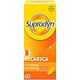 Supradyn Ricarica Multivitaminico Completo Vitamine e Minerali per Adulti, Integratore Vitamine A, B, C, D3, E, K, Magnesio, 