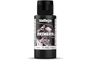 Vallejo Polyurethane - Primer Black Negro 60ml - VAL73602 (il paquete puede variar)