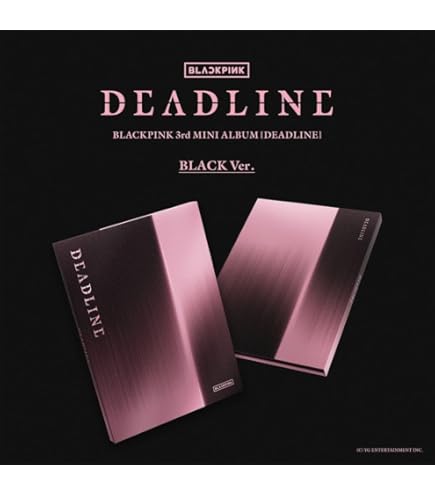 BLACK-PINK Deadline [SILVER Ver.] 3rd Mini Album (Jennie ver