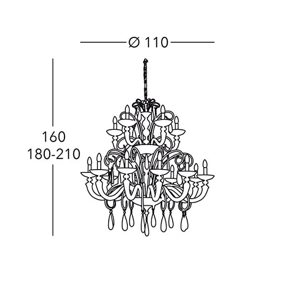 Kolarz 5270.81532.943/tc40 Topazia Luster 15-Bulb Gold - Image 3