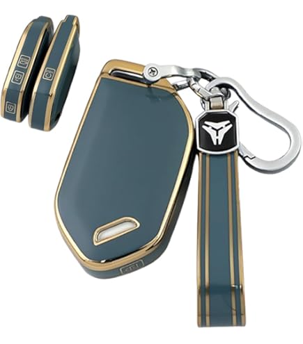 Ontto Alloy Car Key Fob Cover Fit For Kia Telluride EV9 2023 2024 Picanto Sorento Carnival KA4 Morning K5 Carens 2024 Smart Key Case Keyring Key Shell - View #2
