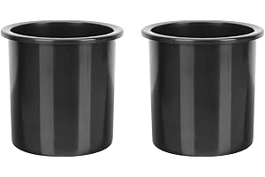 iplusmile Portabevande da incasso – Porta bicchiere tascabile in plastica per barca, camper, auto, camion, divano, tavolo da gioco 10 2 cm diametro 2 pezzi