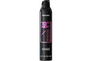Kemon - Wrap The Heat, Spray Termo Protettivo, Protegge I Capelli Dal Caldo Anche I Giorni Successivi, 250 ml