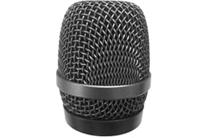 Beiyasi Grille de Microphone en Maille de tête de Rechange résistante aux Bosses Version pour Accessoires Sennheiser-e935 e945 Protecteur de Micro