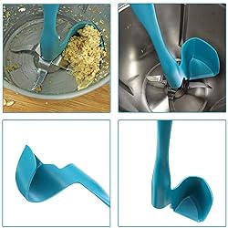 Grattoir de rotation Outil Spatule Rotative pour Thermomix TM5, TM6 et TM31 pour la Séparation Mélangeur la Collection et Le Nettoyage des Aliments Racloir Spatule