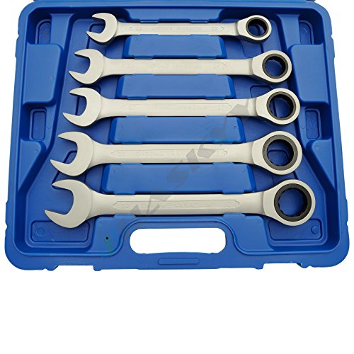 Ratschenschlüssel Ring Maul Ratsche Schlüssel Satz 8-32mm Werkzeug Set 13 tlg - 3