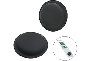 TECDW Lot de 2 AirTag Étui Protection,Compatible avec Apple AirTag Case[Auto-adhésif],étui pour Cartes airtag[Anti-Perte & Anti-Rayures],Protection AirTag Coque Silicone pour iPad,télécommandes (2 Noir)