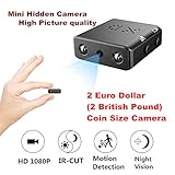 mini dv camcorder video capture software HD 1080P, zwei 8mm und 940nm Mattnachtsichtleuchten, Nachtsicht bis 5 Meter;