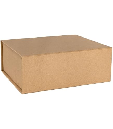 Boîte Cadeau Carton Fermeture Magnétique 31x22x5cm - Emballage Élégant Mariage, Anniversaire