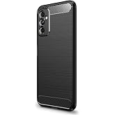 Microcase Samsung Galaxy M52 5G Brushed Silikon Kılıf - Siyah