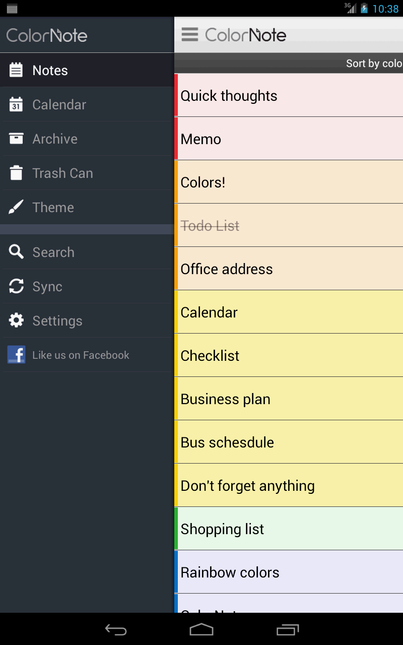 ColorNote Notepad Notes Amazon.co.uk Appstore for Android