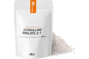 AB'S MAXIMIZE YOUR BODY L-Citrulline-DL-Malate (2:1) * 41 portions/poudre 250 g * Acide aminé vasodilatateur