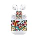 Produktbild Meijunter Schützende Wrap Vinyl Cover Wasserdicht Aufkleber Sticker Skin Decal Abziehbild 04# für AirPods Wireless Headphones & Charging Box