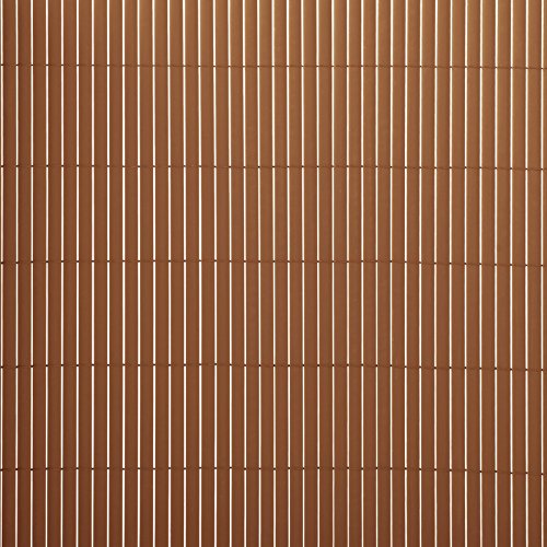 Sichtschutz Zaun für Außenbereich | braun | Größe wählbar (120x300cm) - 5